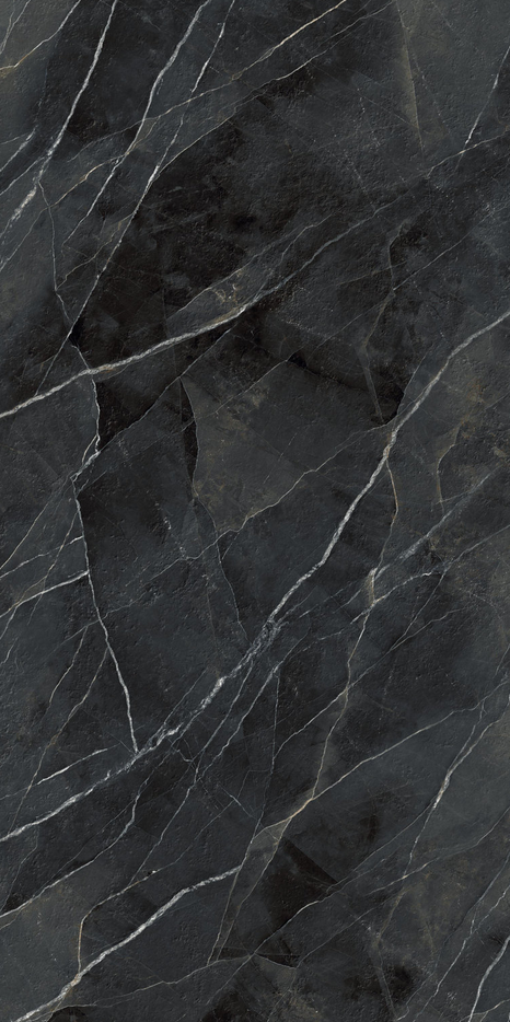 Laminam Calacatta Black Book Match BUSH HAMMERED